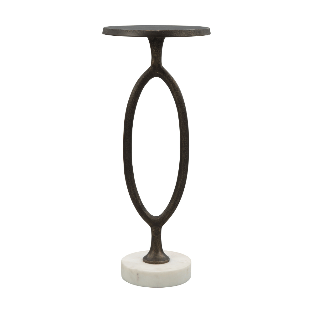Bonita Accent Table Bronze - Elite Maison