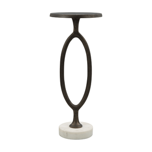 Bonita Accent Table Bronze - Elite Maison
