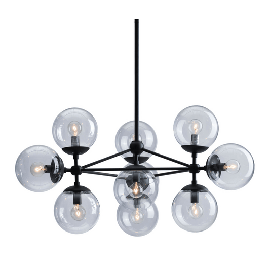 Belfast Ceiling Lamp Black - Elite Maison