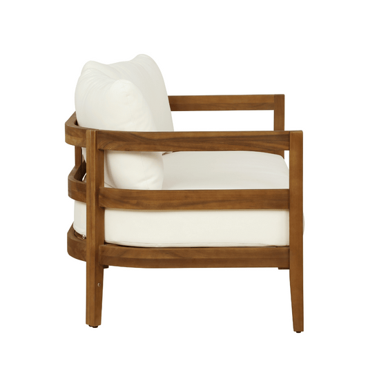 Surfside Brown 4 Pc Set 2 Chair Loveseat Table