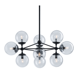 Belfast Ceiling Lamp Black - Elite Maison
