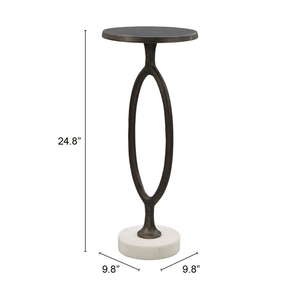 Bonita Accent Table Bronze - Elite Maison