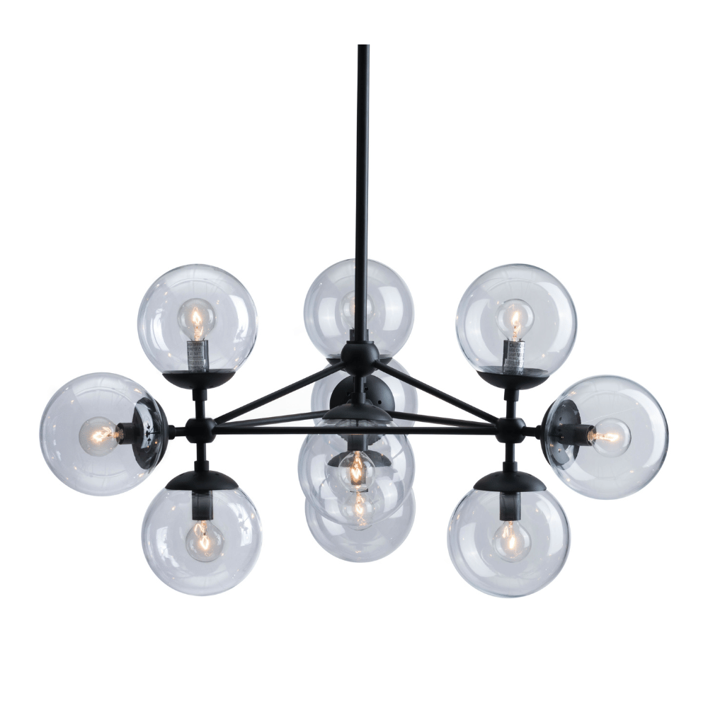 Belfast Ceiling Lamp Black - Elite Maison