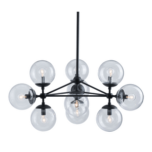 Belfast Ceiling Lamp Black - Elite Maison