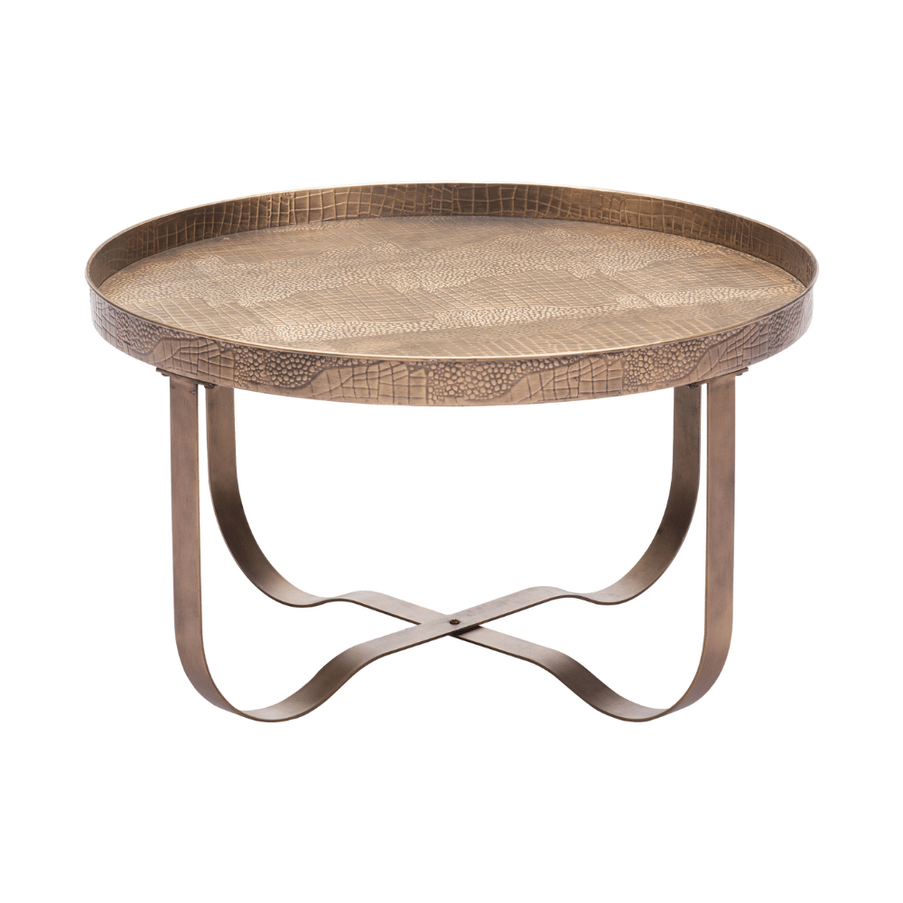 Vannes Coffee Table Brass