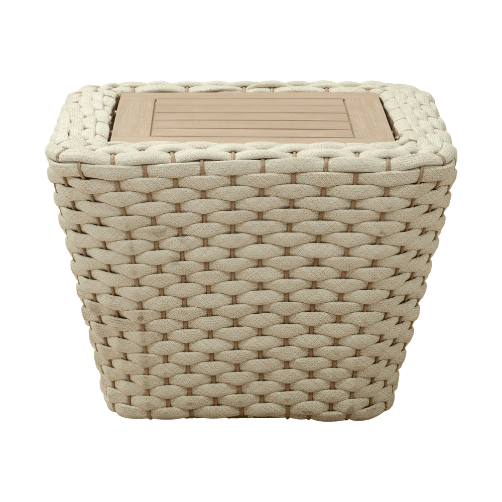 Antul Coffee Table White & Natural