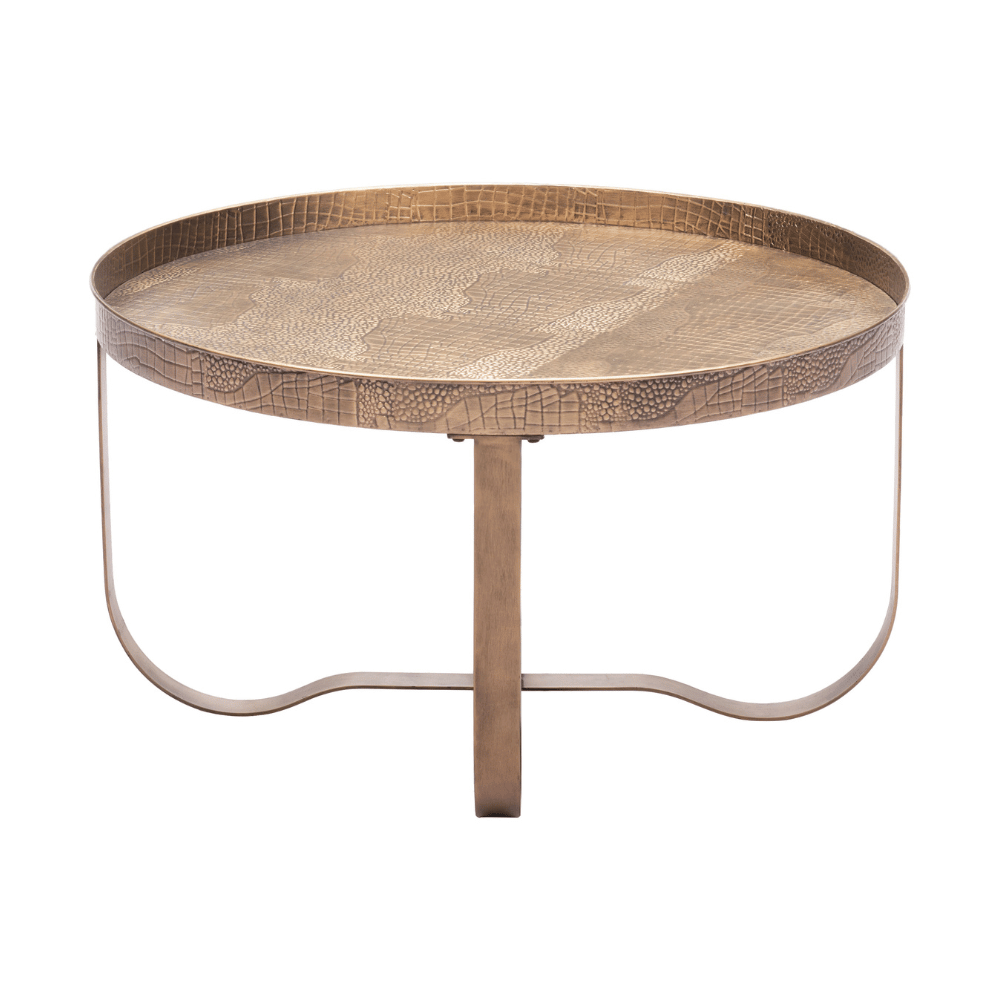 Vannes Coffee Table Brass