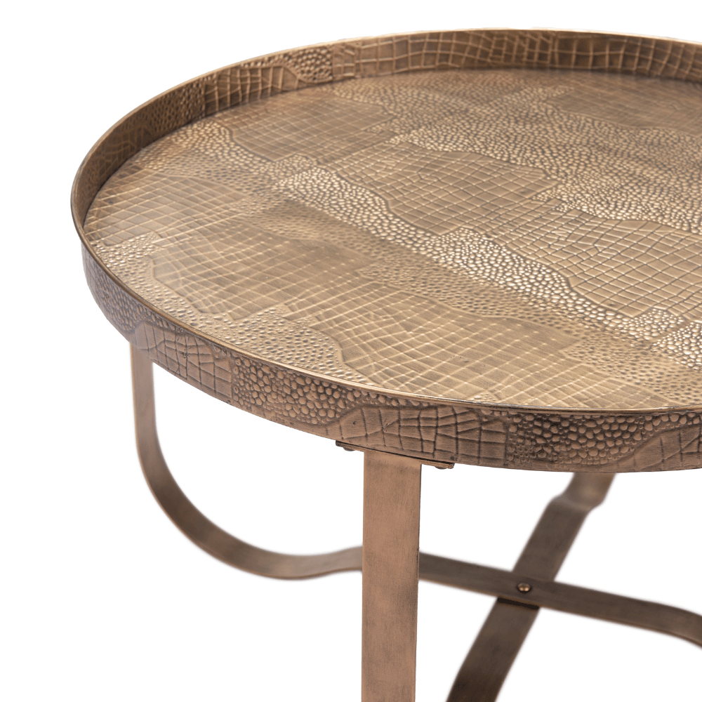 Vannes Coffee Table Brass