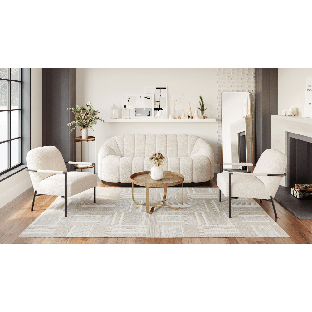 Vannes Coffee Table Brass