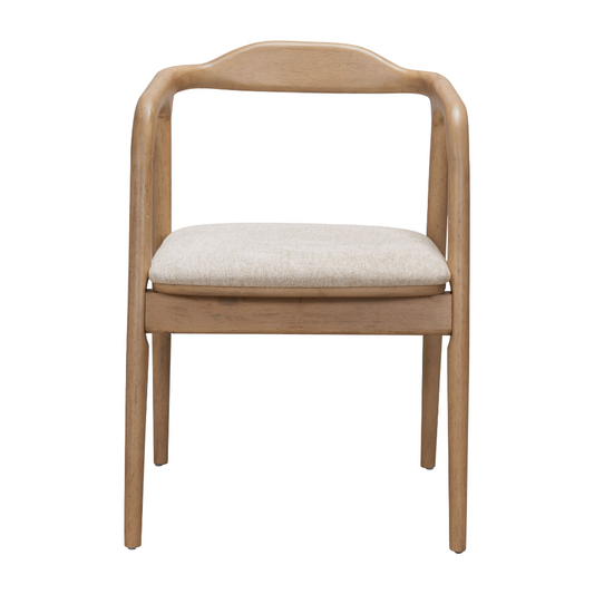 Hosoi Dining Chair Beige - Elite Maison