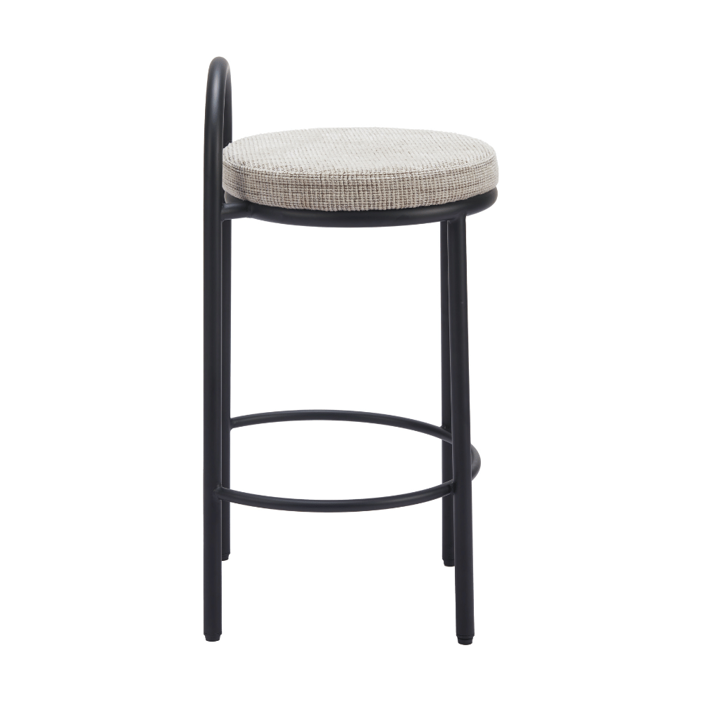 Sisal Counter Stool Beige Tweed