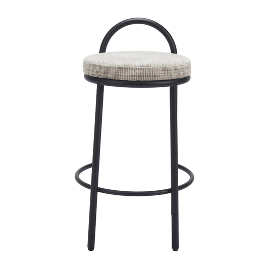 Sisal Counter Stool Beige Tweed