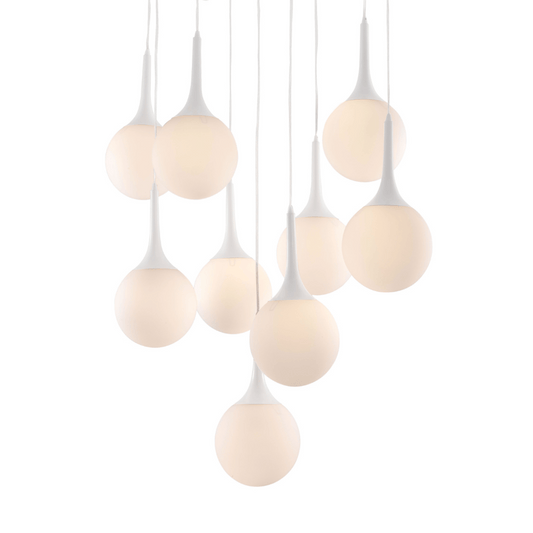 Epsilon Ceiling Lamp White - Elite Maison