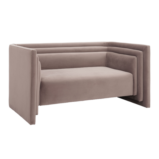 Trippel Loveseat Taupe - Elite Maison