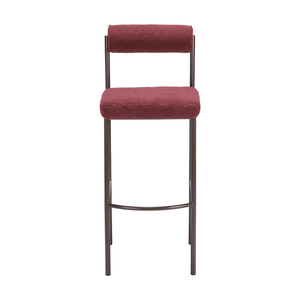 Livorno Barstool Red & Bronze - Set of 2