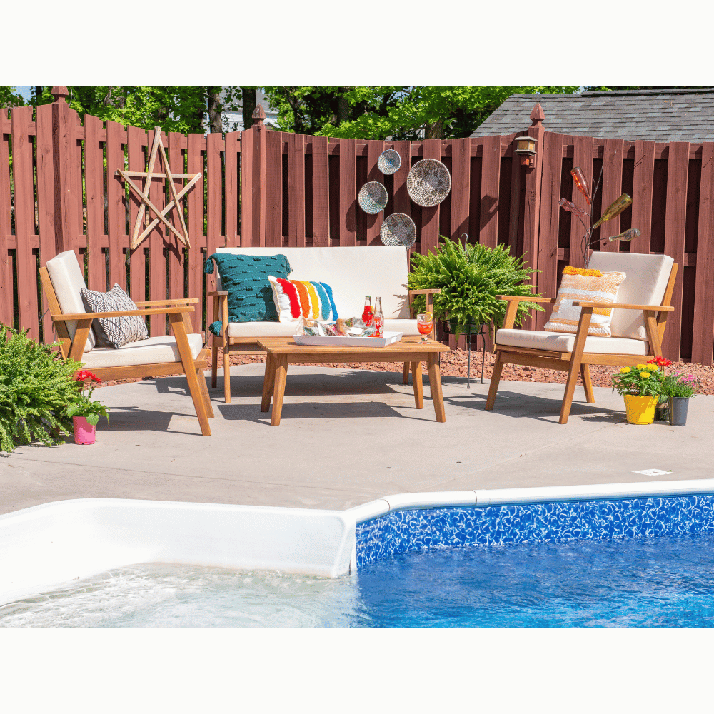 Cosgrove Patio Chat Set - Elite Maison