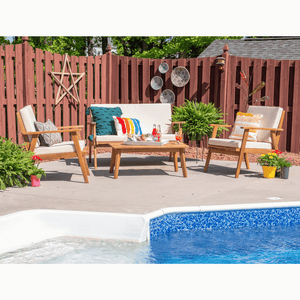 Cosgrove Patio Chat Set - Elite Maison