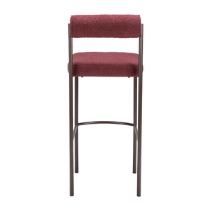 Livorno Barstool Red & Bronze - Set of 2