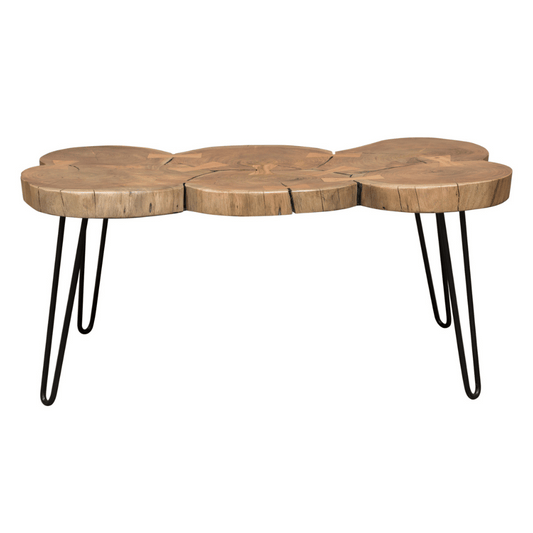 Joss Natural Acacia Rectangle Cocktail Table