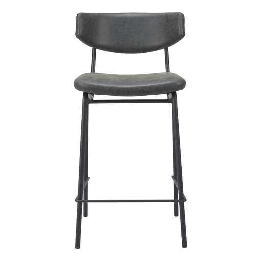 Charon Counter Stool Vintage Black - Set of 2