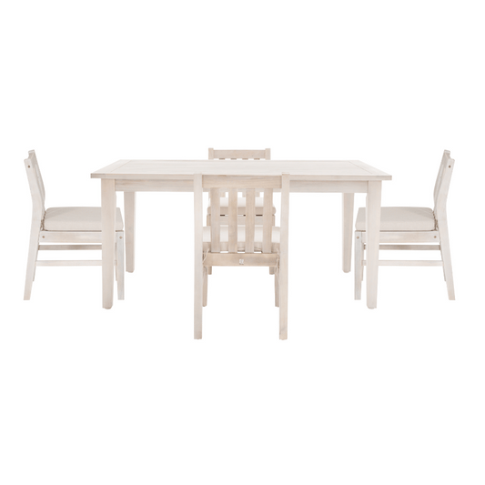 Svana Natural Dining Set 5PC