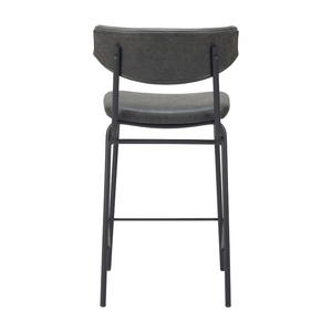 Charon Counter Stool Vintage Black - Set of 2