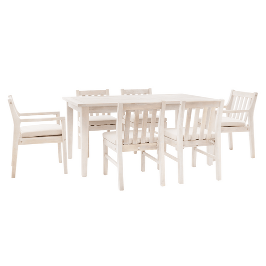 Svana Natural Dining Set 7PC