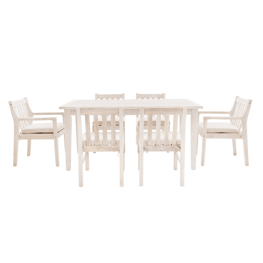 Svana Natural Dining Set 7PC