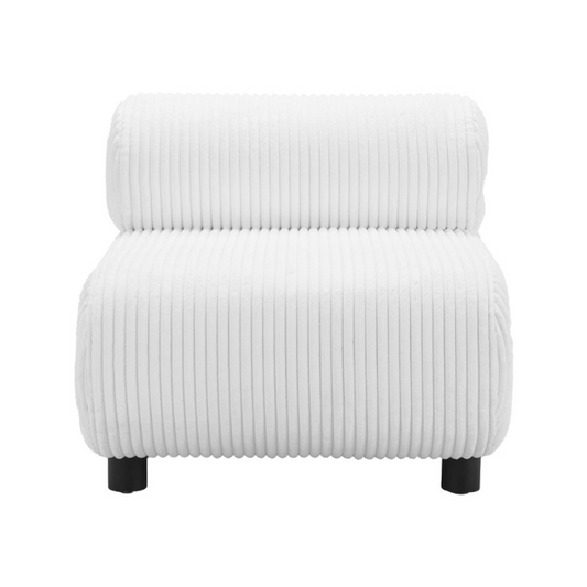 Rahat Accent Chair White - Elite Maison
