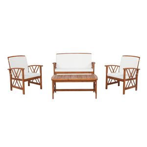 Topsail Brown 4 Piece Outdoor Set
