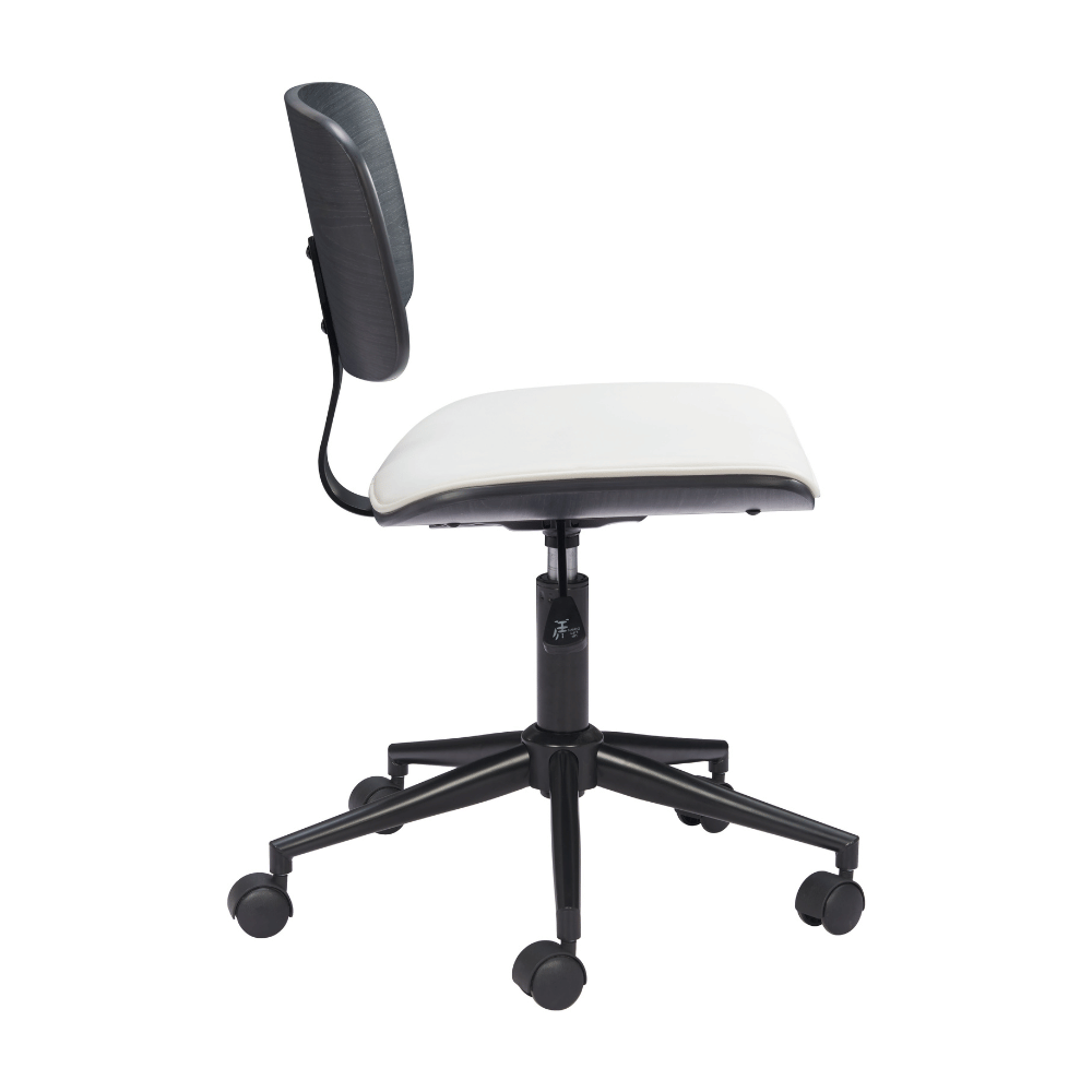 Duravel Office Chair White & Black