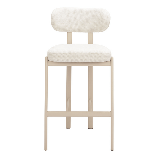 Aurea Barstool Light Gray - Set of 2 - Elite Maison