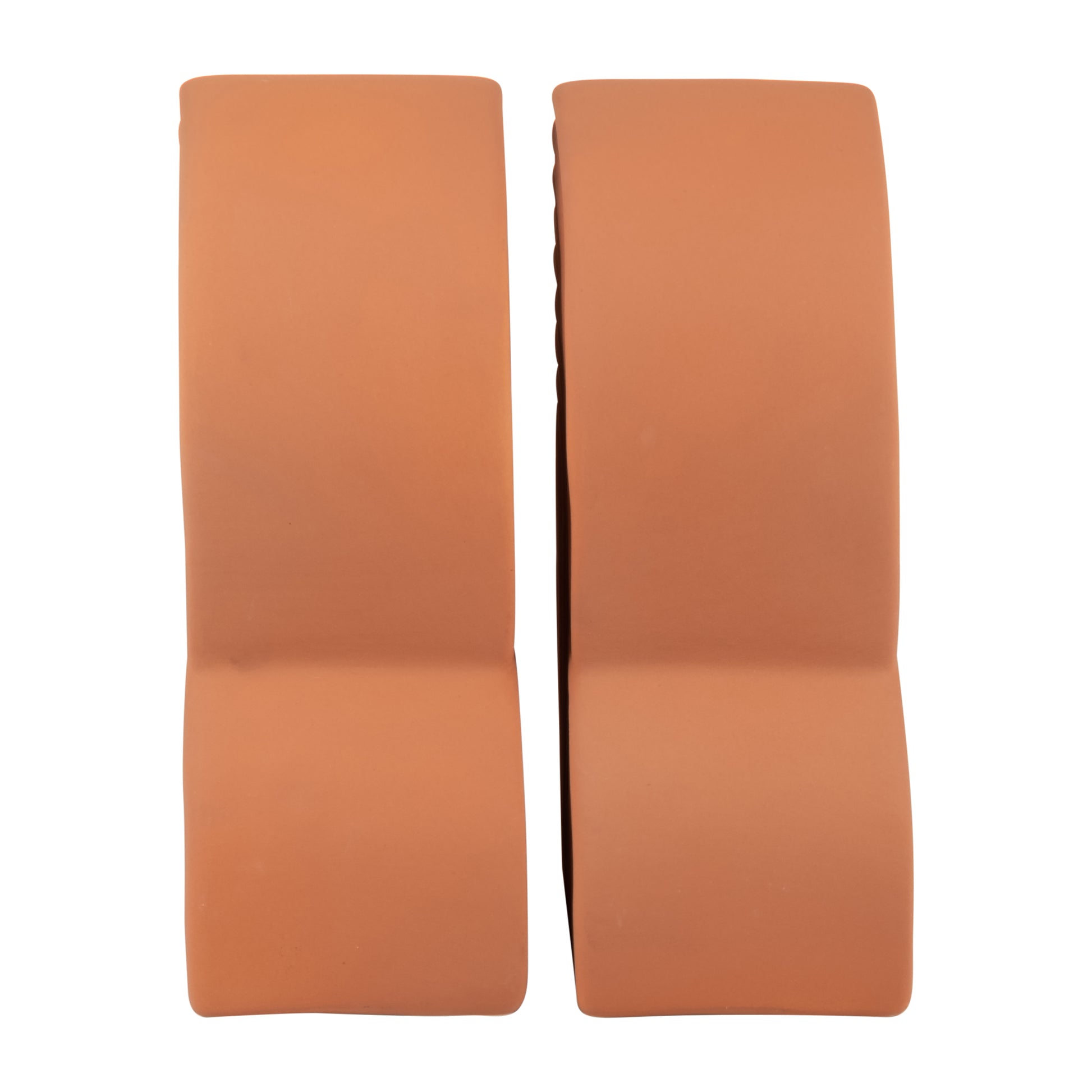 Cer, S/2 13x10" Arches Bookends, Terracotta - Elite Maison