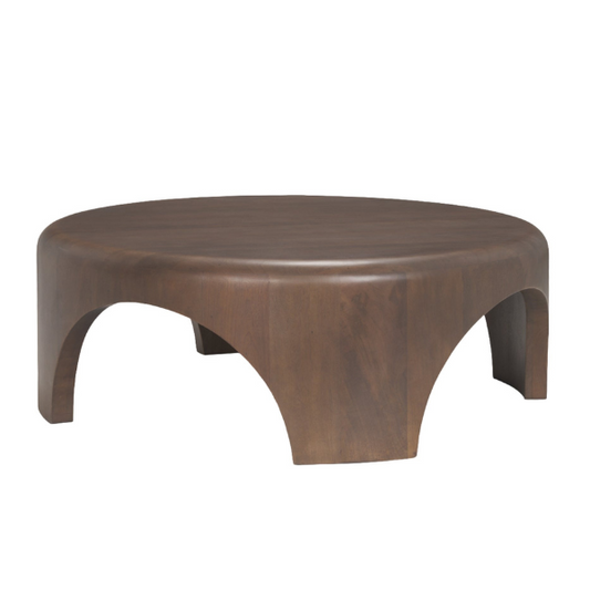 Shima Round Coffee Table - Elite Maison