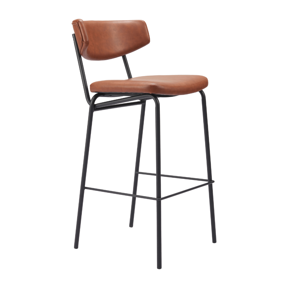 Charon Barstool Vintage Brown - Set of 2