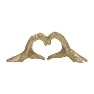 Hand-heart Sculpture - Elite Maison