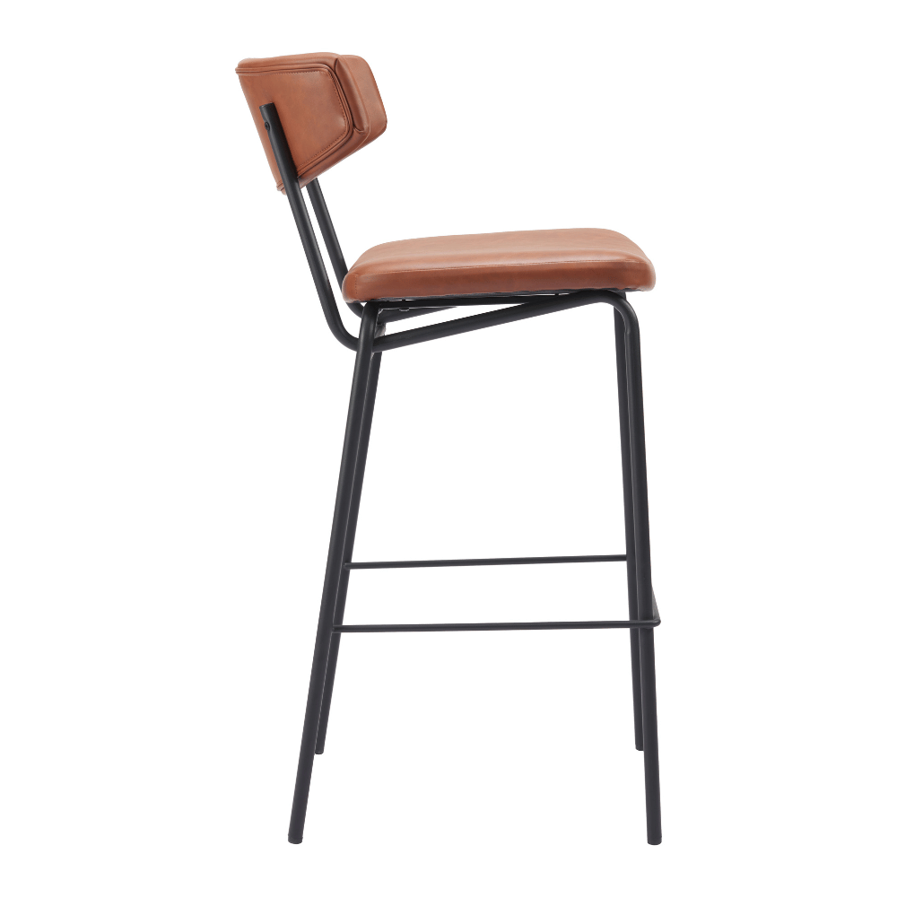 Charon Barstool Vintage Brown - Set of 2