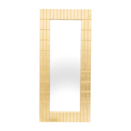 39x87, Gold Bars Rectangular Mirror - Elite Maison