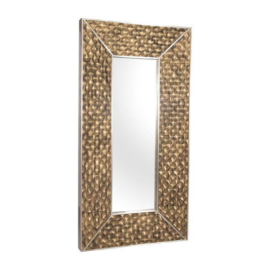 47x94, Gold Scales Mirror - Elite Maison