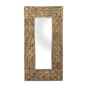 47x94, Gold Scales Mirror - Elite Maison