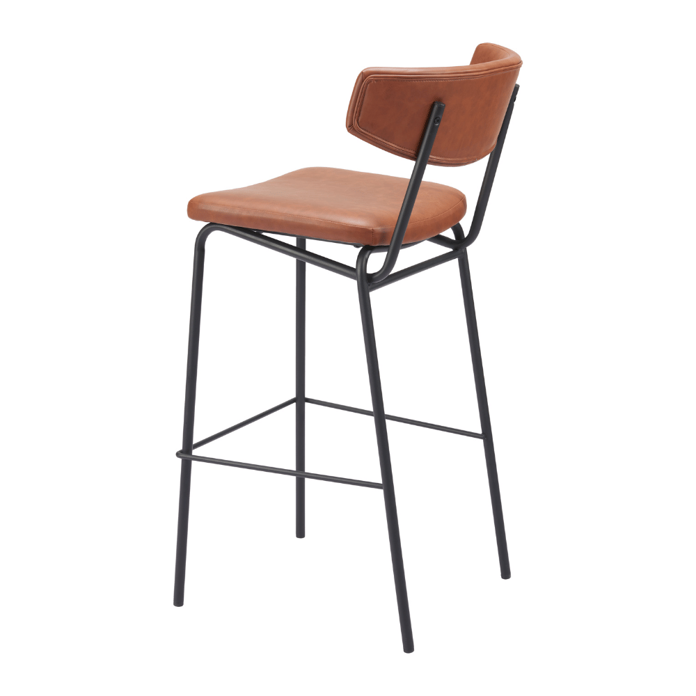 Charon Barstool Vintage Brown - Set of 2