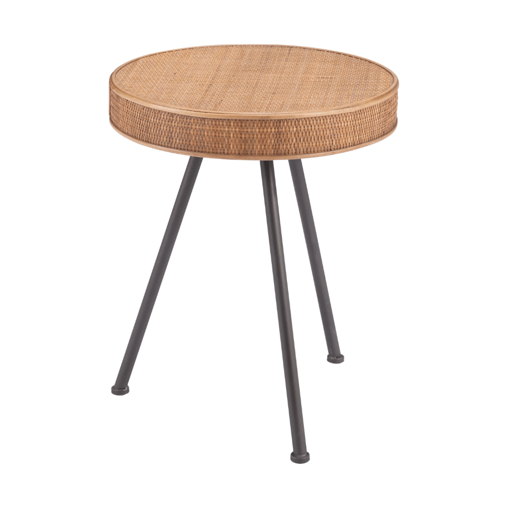 Stuart Side Table Natural - Elite Maison