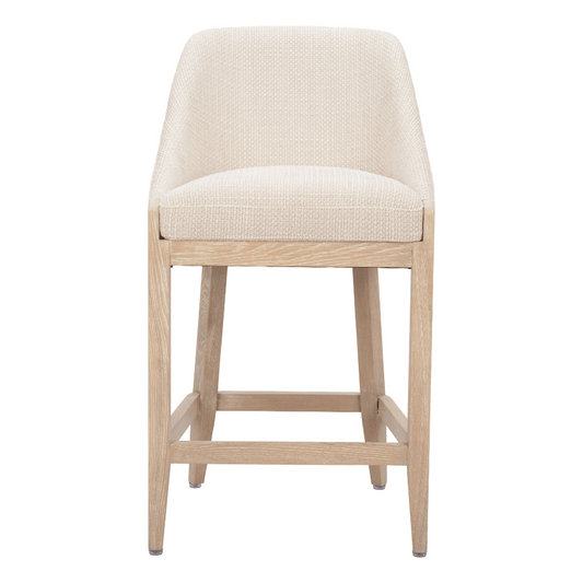 Calmo Counter Stool Beige - Elite Maison