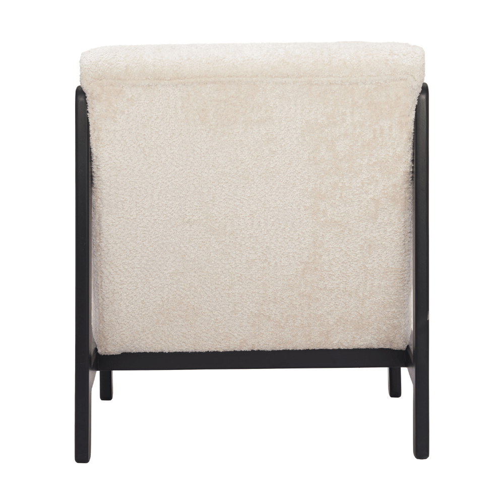 Maki Accent Chair Beige - Elite Maison
