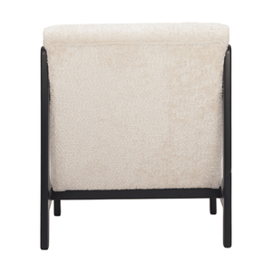 Maki Accent Chair Beige - Elite Maison