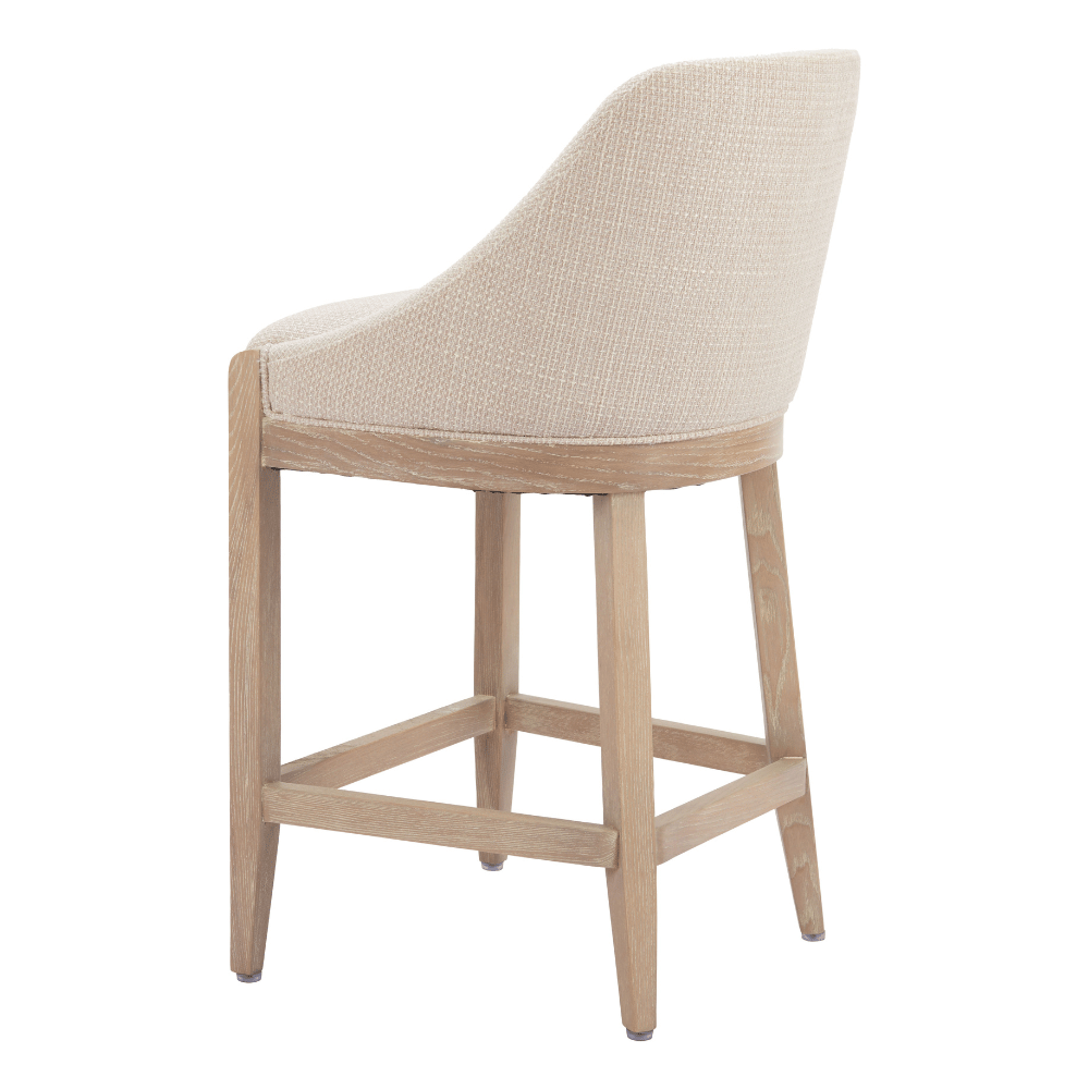 Calmo Counter Stool Beige - Elite Maison