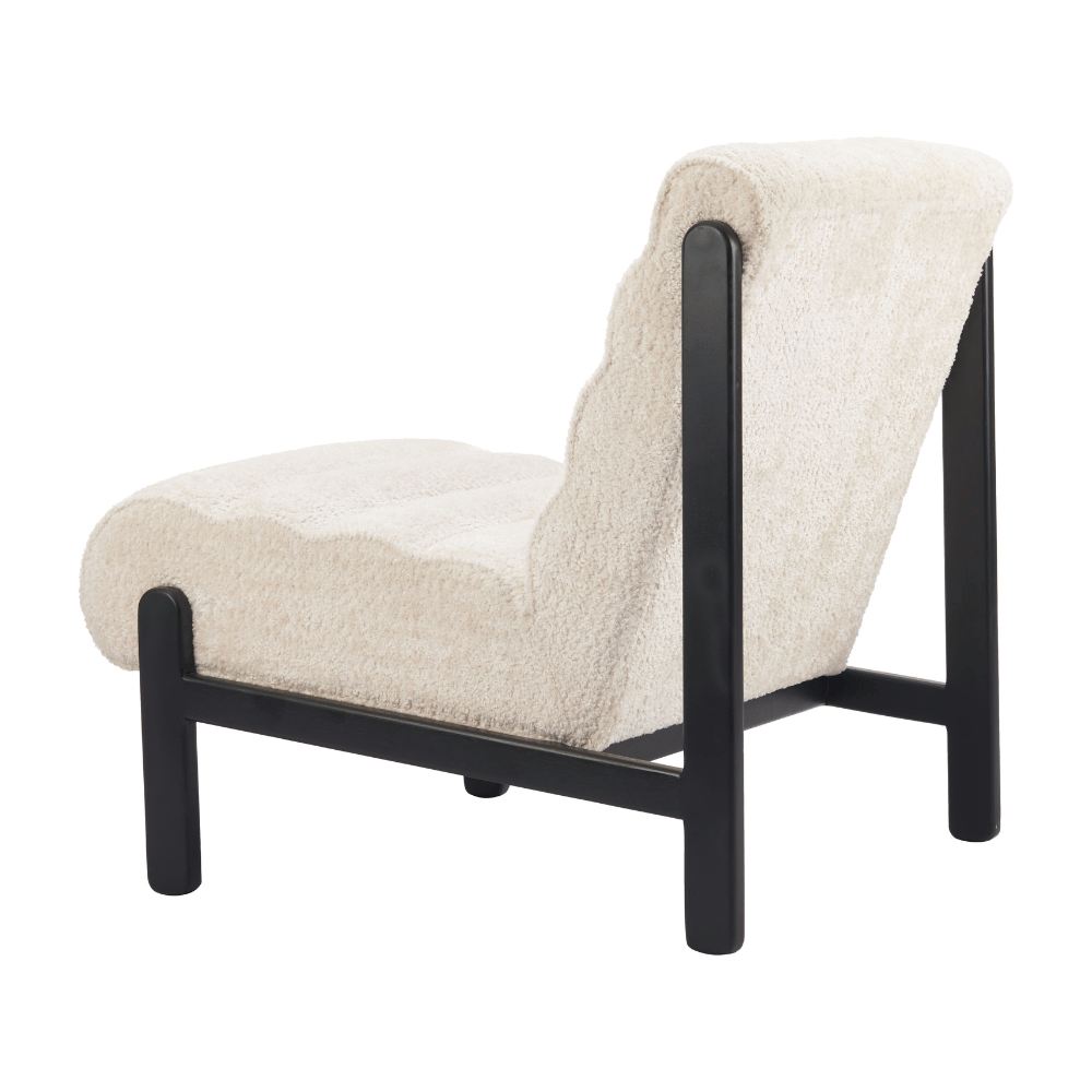 Maki Accent Chair Beige - Elite Maison