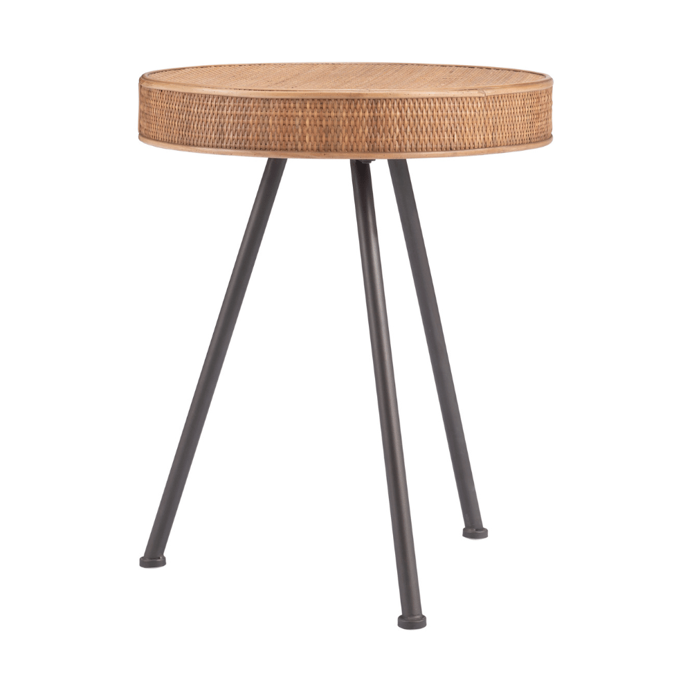 Stuart Side Table Natural - Elite Maison