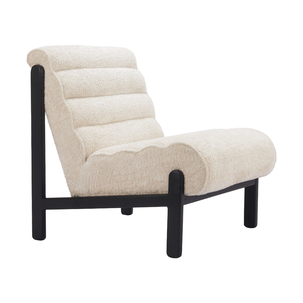 Maki Accent Chair Beige - Elite Maison