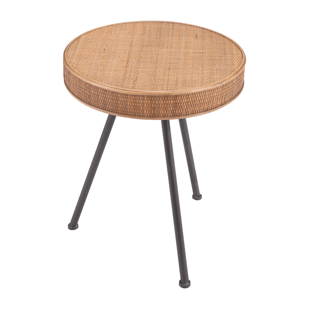 Stuart Side Table Natural - Elite Maison